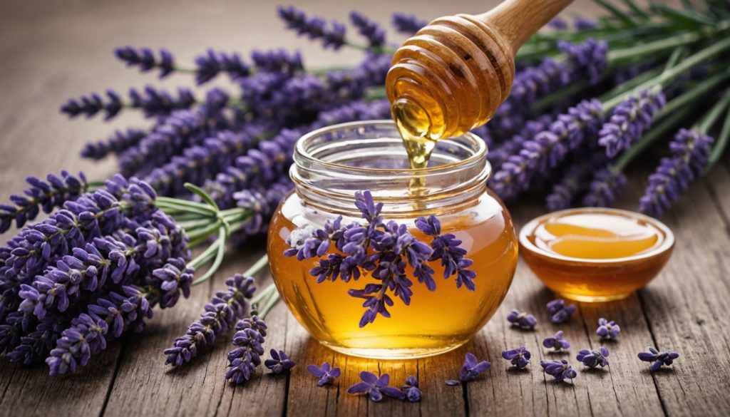 Miel de lavande : parfum, bienfaits et usages Miel de lavande : parfum, bienfaits et usages